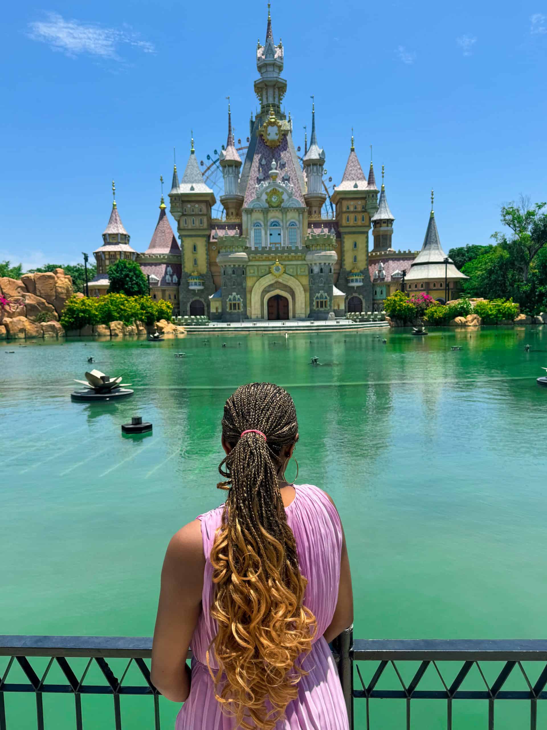 nma okafor in front of a lake in vietnam
